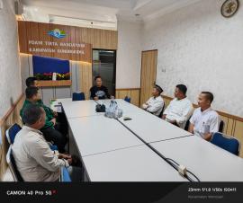 Tindak Lanjuti Program BMH, Lurah Botodayaan Temui Dirut PDAM Tirta Handayani